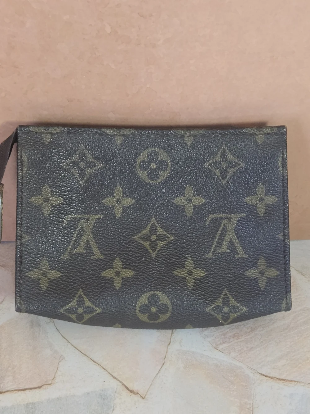 Vintage Louis Vuitton Monogram Toiletry Pouch 15 (Poche Toilette)